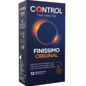CONTROL - Preservativos Finísimos 12 Unidades para Sensibilidad Extrema