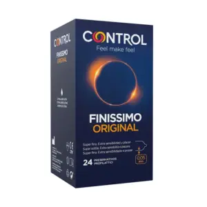 Control - Preservativos Finissimo 24 Unidades para Sensibilidad Extrema