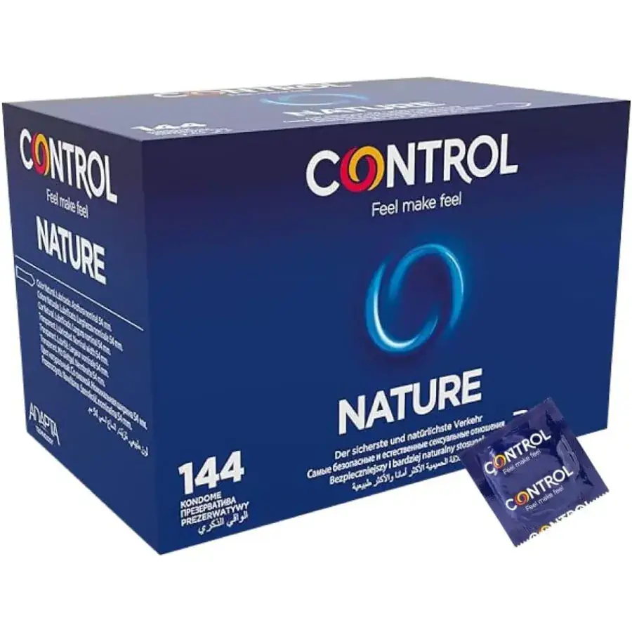 Control - Preservativos Nature 144 Unidades para una Relación Natural