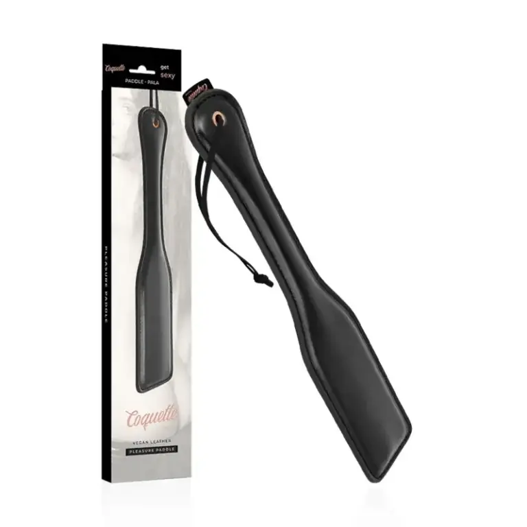 Coquette Chic Desire - Fantasía Pala de Cuero Vegano para Juegos Fetichistas