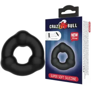 Crazy Bull - Anillo Silicona con Nódulos para Placer Masculino