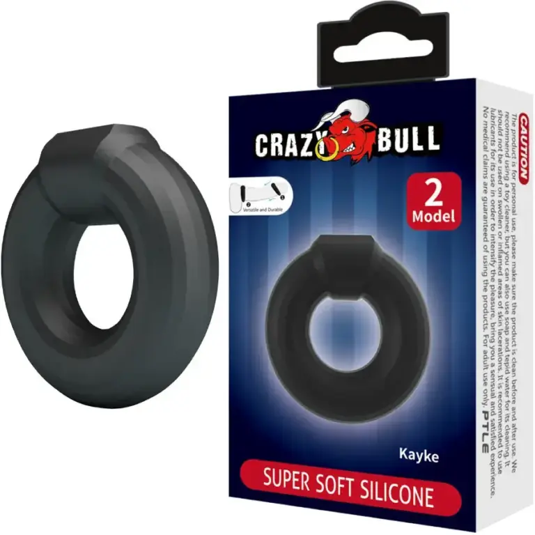 Crazy Bull Kayke Anillo Silicona Modelo 2 - Intensifica tu Placer