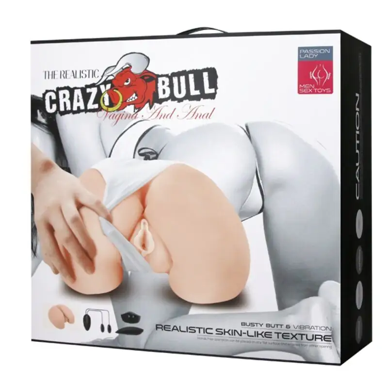 CRAZY BULL - Masturbador Ano para Hombre con Vibrador - Imagen 12