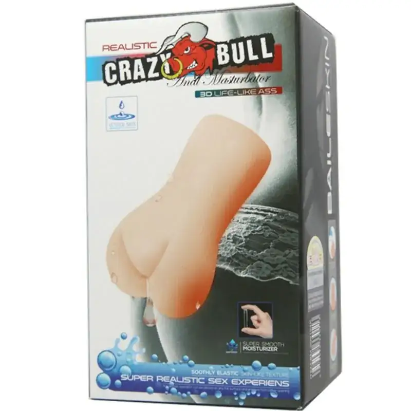 CRAZY BULL - Masturbador Water Skin Ano Modelo 2 para Placer Masculino - Imagen 7
