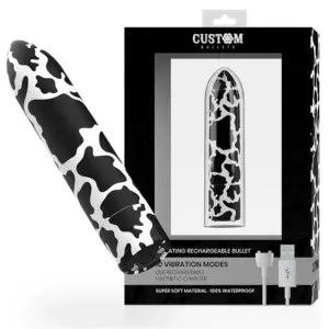 Custom Bullets - Bala recargable Cow 10 intensidades