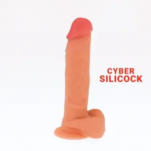 CYBER SILICOCK - Magnus Realístico de Silicona Líquida 20.5 cm