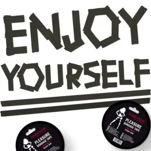 Darkness - Cinta para Bondage Negro Adhesiva 15M