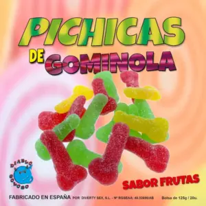 Diablo Goleoso - Pichitas Gominola Frutas Con Azúcar Sexy