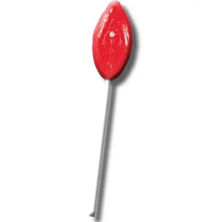 Diablo Goloso - Piruleta Labios de Gominola Sabor Fresa - vista principal