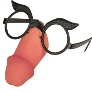 Diablo Picante - Gafas Forma de Pito para Fiestas Divertidas