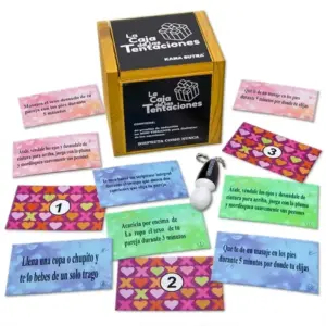 Diablo Picante - Juego La Caja de las Tentaciones con Mini Vibrador