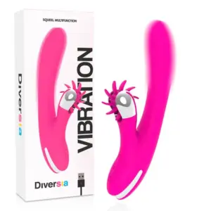 DIVERSIA - Bunny Vibrador Rabbit de 24 cm