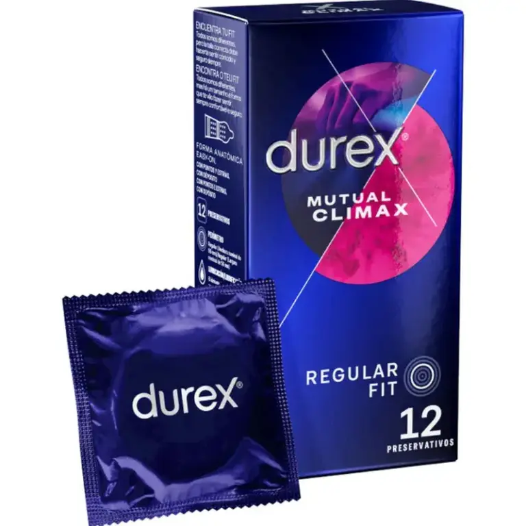 Durex - Climax Mutuo 12 Unidades: Preservativos para el Placer Compartido