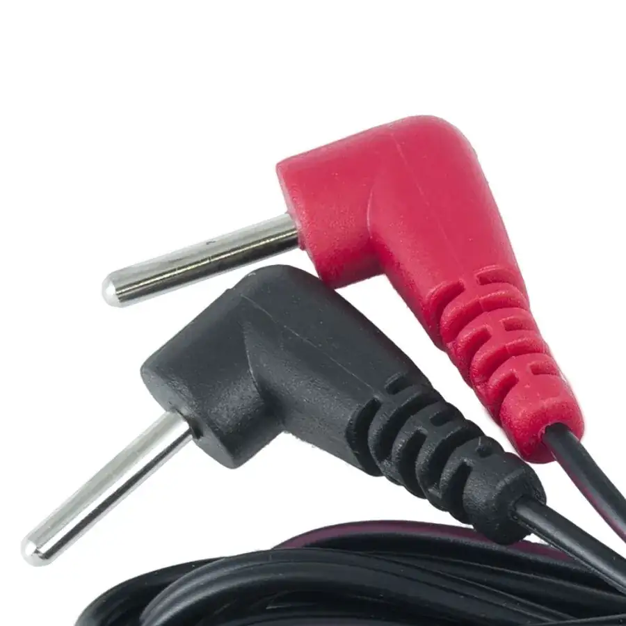 ElectraStim - Cables de Estimulación 90 Grados para Juguetes Eróticos - Imagen 2