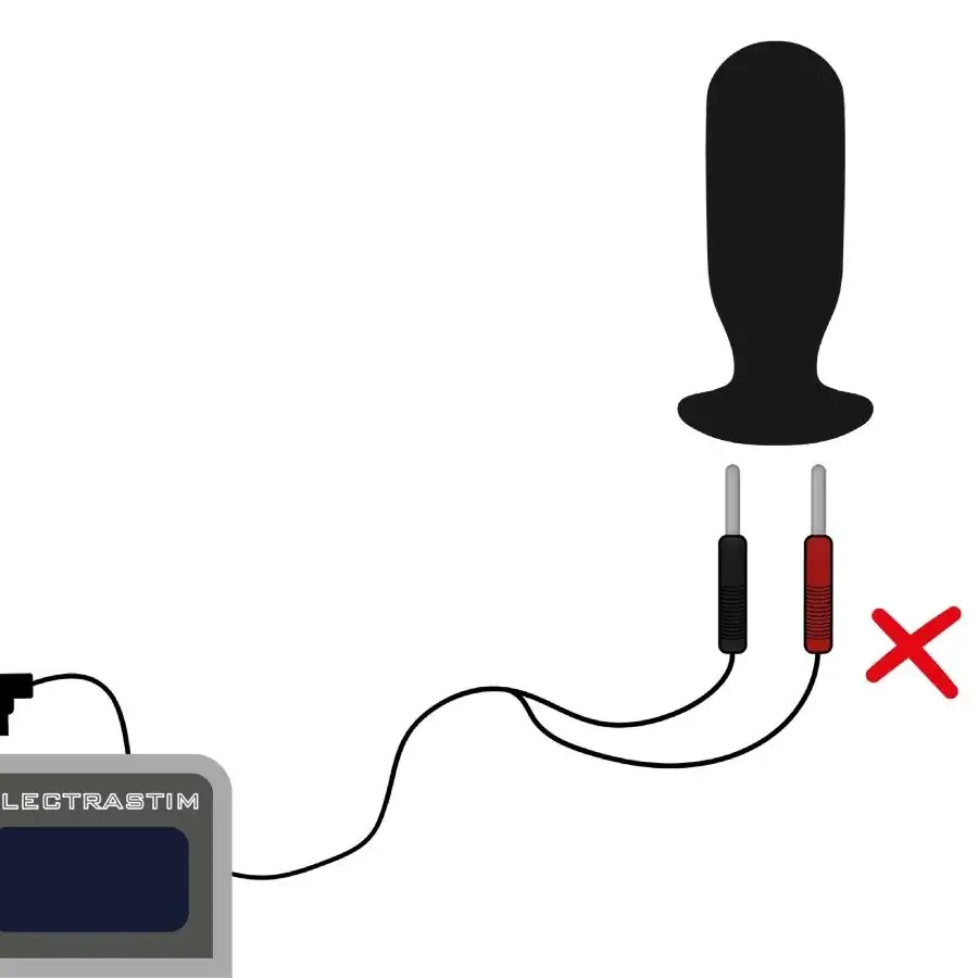ElectraStim - Cables de Estimulación 90 Grados para Juguetes Eróticos - Imagen 5