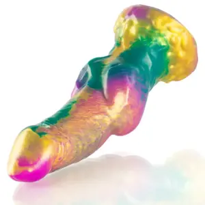 EPIC - Iris Dildo con Testículos Arcoíris de Placer - vista 4