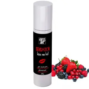EROS-ART - Lubricante Natural Frutos Rojos 50 ml con Efecto Calor