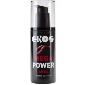 EROS POWER LINE - Lubricante Anal de Silicona 125 ml para Placer Duradero