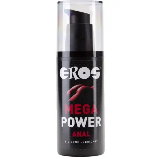 EROS POWER LINE - Lubricante Anal de Silicona 125 ml para Placer Duradero