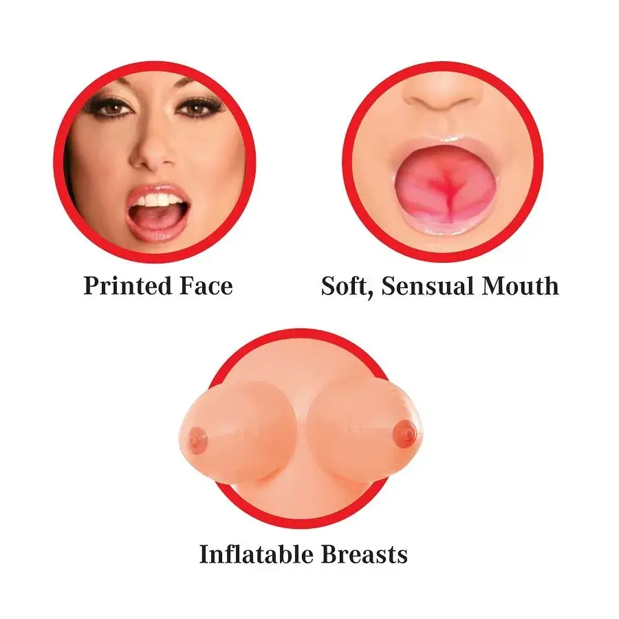 EXTREME DOLLZ - Muñeca Inflable Realista Brooke Le Hook - Imagen 5