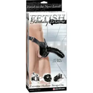 Fetish Fantasy Extreme - Strap-On Negro para Placer Sin Límites