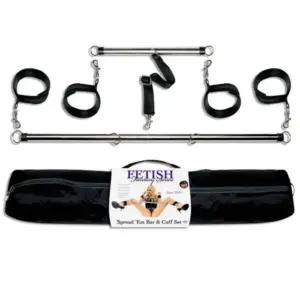 FETISH FANTASY SERIES - Set Restricción Barras y Esposas Fetish