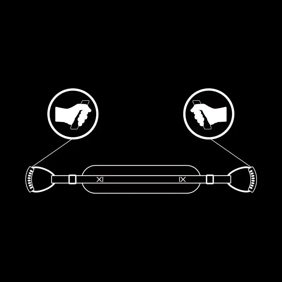 Fetish Submissive - Arnés para hacer estilo perrito con forro de neopreno - Imagen 3