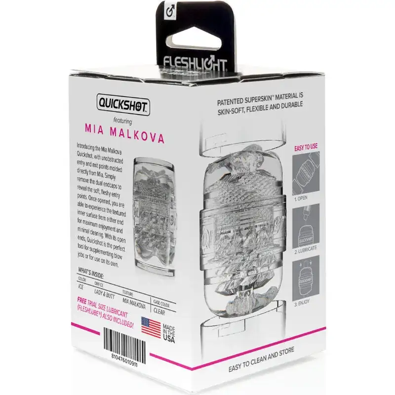 Fleshlight - Quickshot Mia Malkova: Estimulación Inigualable - Imagen 5