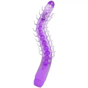 Flexi Vibe - Dildo vibrador flexible lila de 23.5 cm para el placer definitivo
