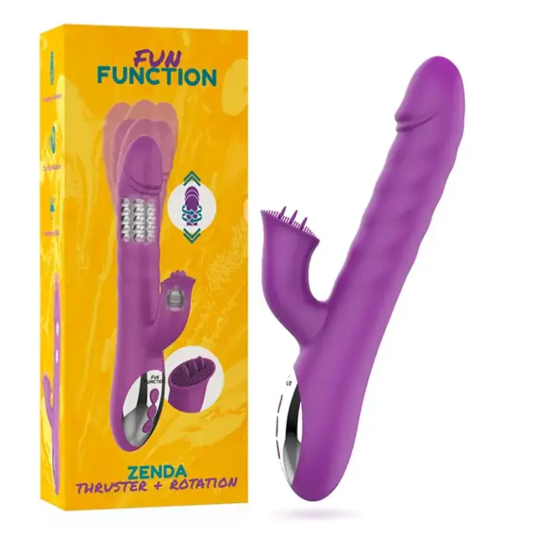 FUN FUNCTION - Zenda Thruster & Rotation: Estimulador Clitoriano Avanzado