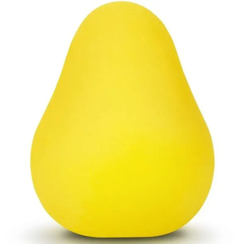 G-VIBE - Huevo Masturbador Texturado Reutilizable Amarillo - Imagen 3
