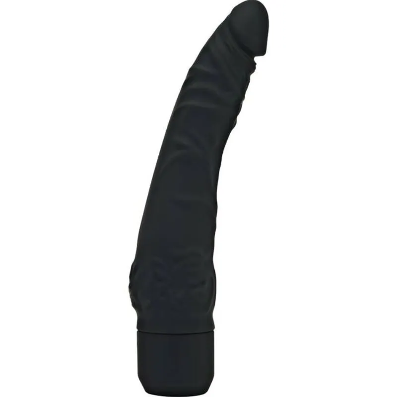 GET REAL - Classic Slim Vibrador Negro: Placer Sin Límites