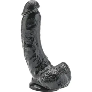 Get Real - Dildo 20,5 cm con testículos negro