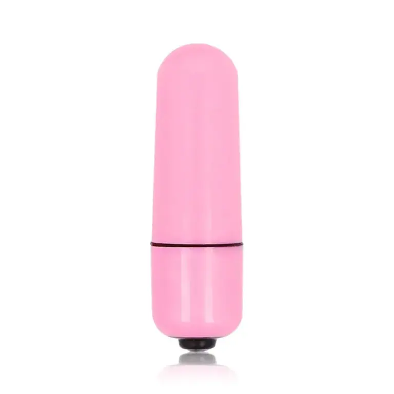 GLOSSY - Bala Vibradora Rosa Intenso para Placer Sutil