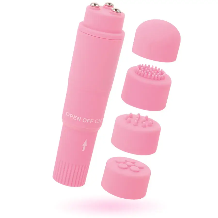 GLOSSY - Pocket Kurt Masajeador Rosa: Placer Discreto y Efectivo - Imagen 3