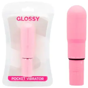 Glossy - Pocket Vibrador Rosa para Placer Instantáneo
