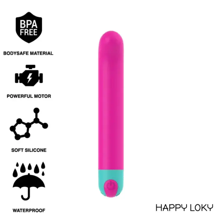 HAPPY LOKY - Vibrador Punto G Ariel con 10 Modos de Vibración