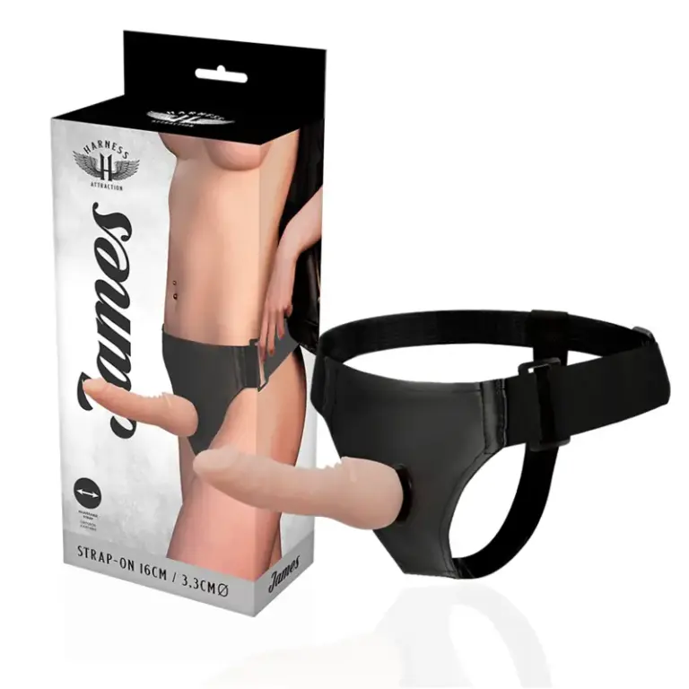 Harness Attraction - Arnés James 16 cm - O - 3.3 cm para Placer Sin Límites