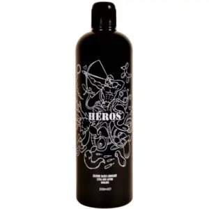 HEROS - Lubricante Silicona Premium 500 ML para Placer