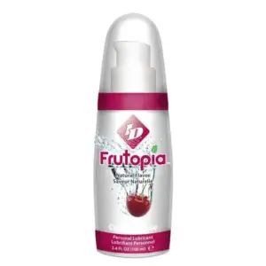 ID Frutopia - Lubricante comestible sabor cereza 100ml