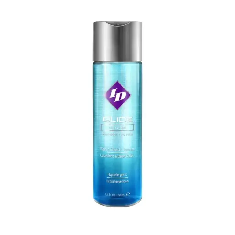ID GLIDE - Lubricante base agua 130 ml para mayor placer