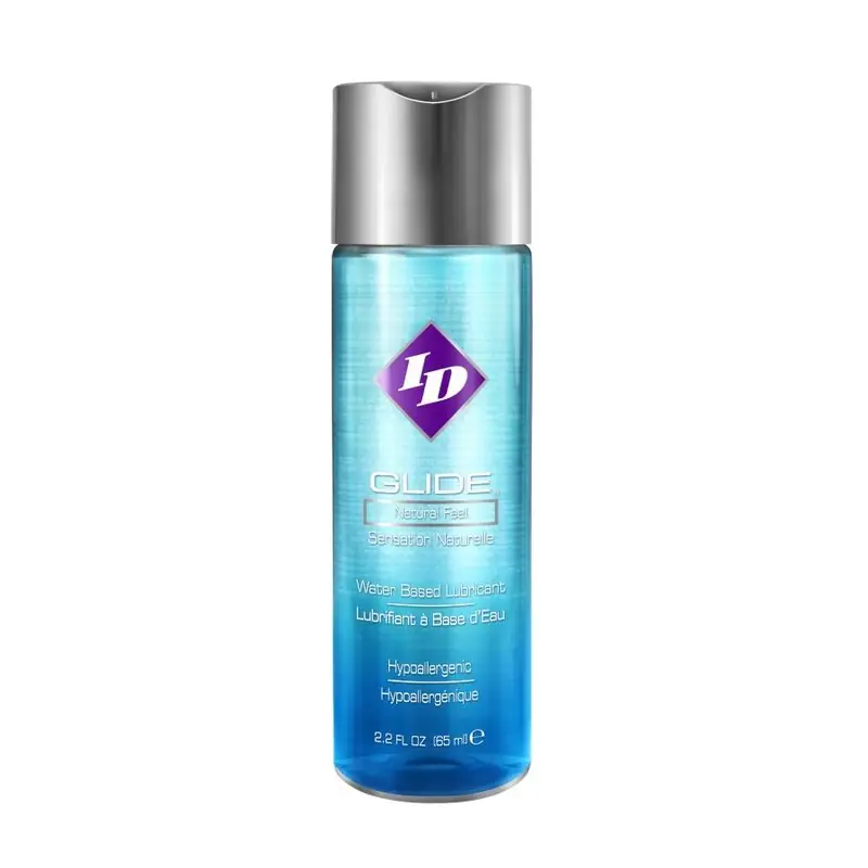 ID GLIDE - Lubricante Base Agua 65 ML para Placer en Pareja