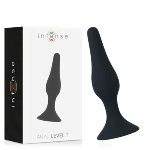 Intense - Anal Level 1 10.5cm Negro para Placer Inigualable