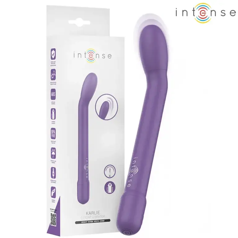 INTENSE - Estimulador Punto-G Morado Recargable