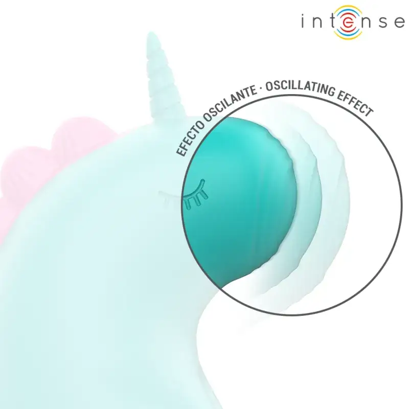 INTENSE - Estimulador Unicornio Verde para Placer Excepcional - Imagen 4