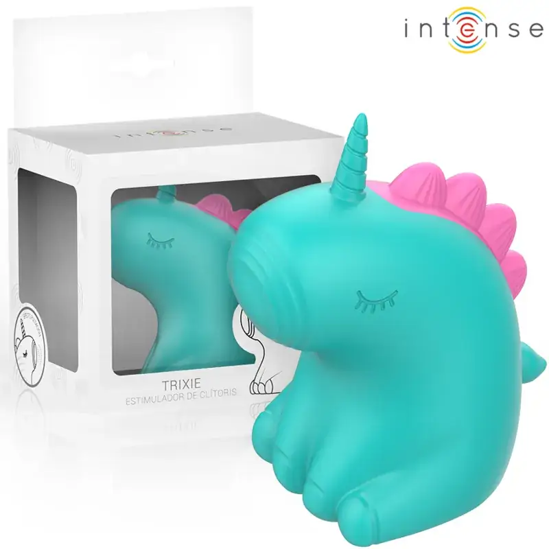 INTENSE - Estimulador Unicornio Verde para Placer Excepcional - Imagen 5
