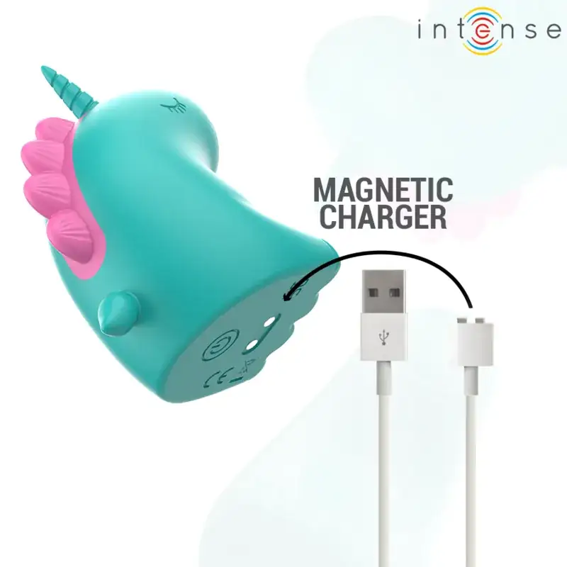 INTENSE - Estimulador Unicornio Verde para Placer Excepcional - Imagen 6