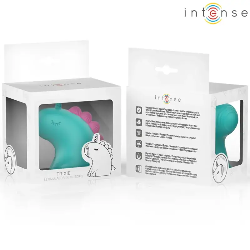 INTENSE - Estimulador Unicornio Verde para Placer Excepcional - Imagen 7