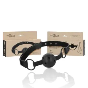 INTENSE - Fetish Bozal de Cuero Vegano para Mascotas