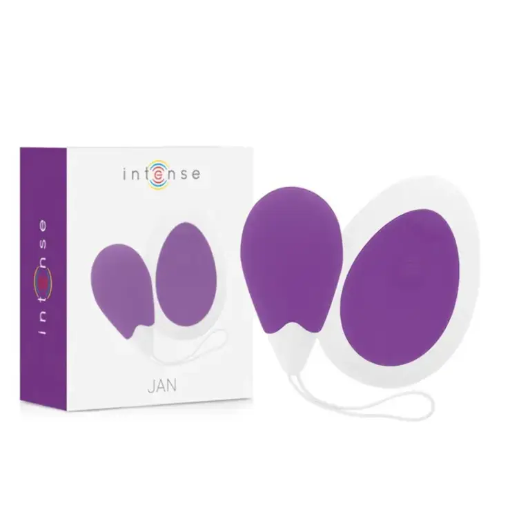 Intense - Huevo Vibrador Control Remoto Lila para Placer Infinito